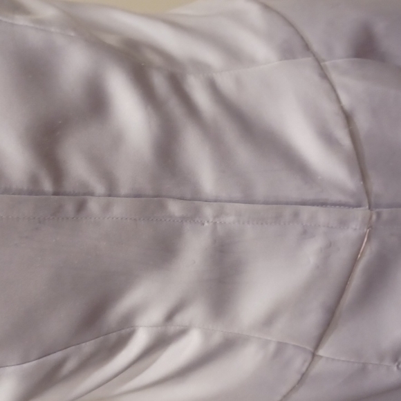 Jessica McClintock Gunne Sax Faux 2 Piece Lilac Satin Gown NEW- Sz. 7/8 - Picture 11 of 14